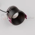 Oprawa sufitowa LED wpuszczana punktowa IP65 Mallorca BLADE Nova Luce 38° 12W 3000K czarna perfektmarket 5.webp