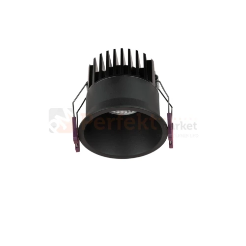 Oprawa sufitowa LED wpuszczana punktowa IP65 Mallorca BLADE Nova Luce 38° 12W 3000K czarna perfektmarket.webp