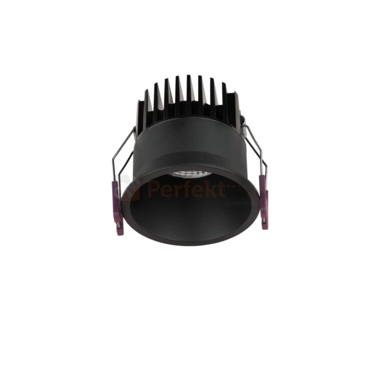Oprawa sufitowa LED wpuszczana punktowa IP65 Mallorca BLADE Nova Luce 38° 12W 3000K czarna perfektmarket.webp