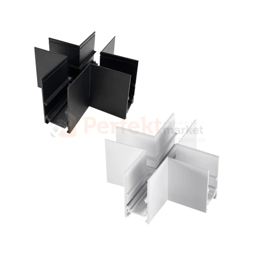 system shift łącznik kątowy X czarny biały 4 stronny mechaniczny perfektmarket 1.webp