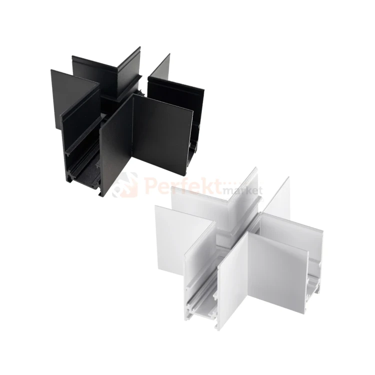 system shift łącznik kątowy X czarny biały 4 stronny mechaniczny perfektmarket 1.webp