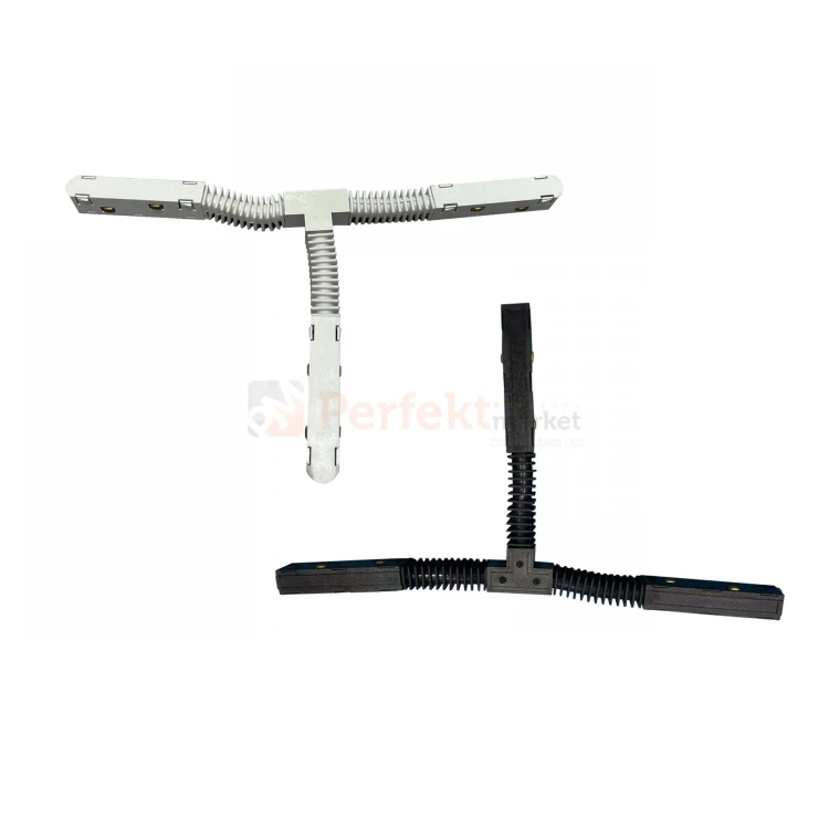 system shift łącznik elektryczny elastyczny T biały czarny 3 stronny perfektmarket.webp