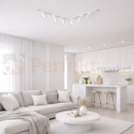 Zestaw oświetlenia szynowego 1F MICA TRACK biały chrom 6 reflektorów 2m szyna perfektmarket (7).webp