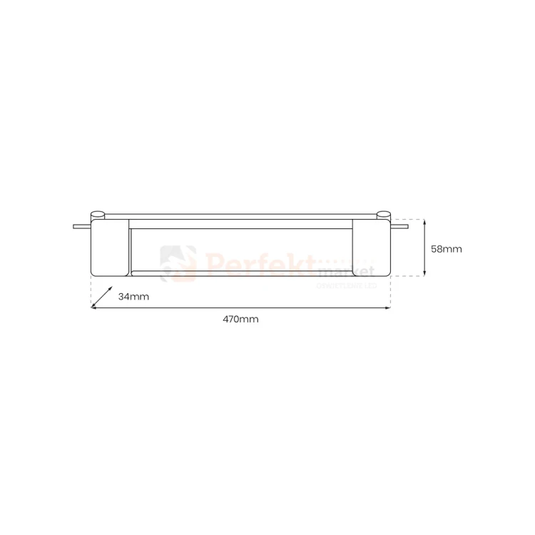 Oprawa na szynoprzewód liniowa OTIS LED 4000K 21W TRACK 1F HQ czarna perfektmarket (2).webp