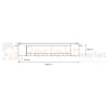 Oprawa na szynoprzewód liniowa CYBER LED 4000K 28W 53cm TRACK 1F HQ czarna perfektmarket (1).webp
