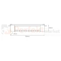 Oprawa na szynoprzewód liniowa CYBER LED 4000K 28W 53cm TRACK 1F HQ czarna perfektmarket (1).webp