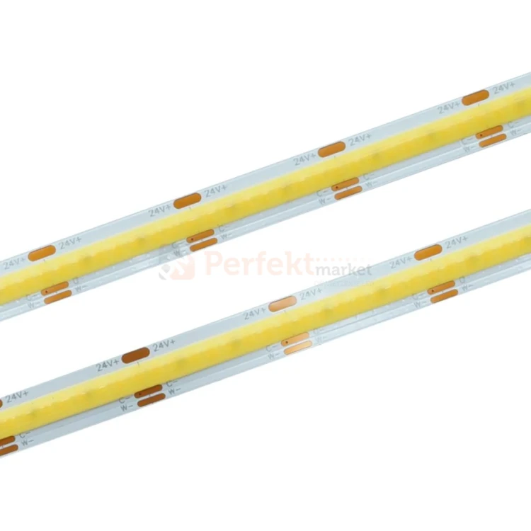 Profesjonalna taśma LED COB CCT multiwhite 608 LED 24V 14W linia świetlna premium perfektmarket.webp