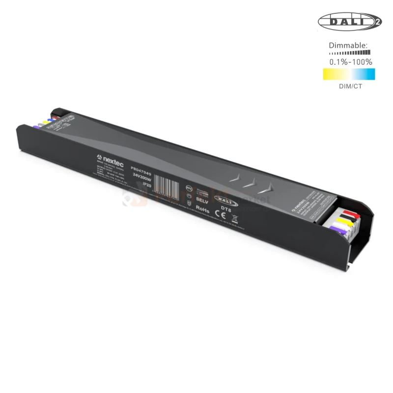 Zasilacz DALI-2 3in1 CCT PWM 1-10V PUSH DT8 24V 200W perfektmarket (1).webp