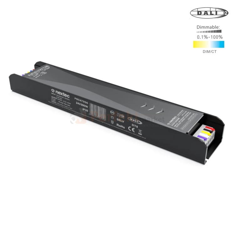 Zasilacz DALI-2 3in1 CCT PWM 1-10V PUSH DT8 24V 300W perfektmarket dali.webp