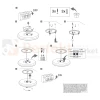 plafon LED LUVIO IP54 CCT 9w1 montaż biały.webp