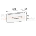 Arteo kinkiet ścienny zewnętrzny ciemny szary LED CCT IP65 Lutec perfektmarket 4.webp