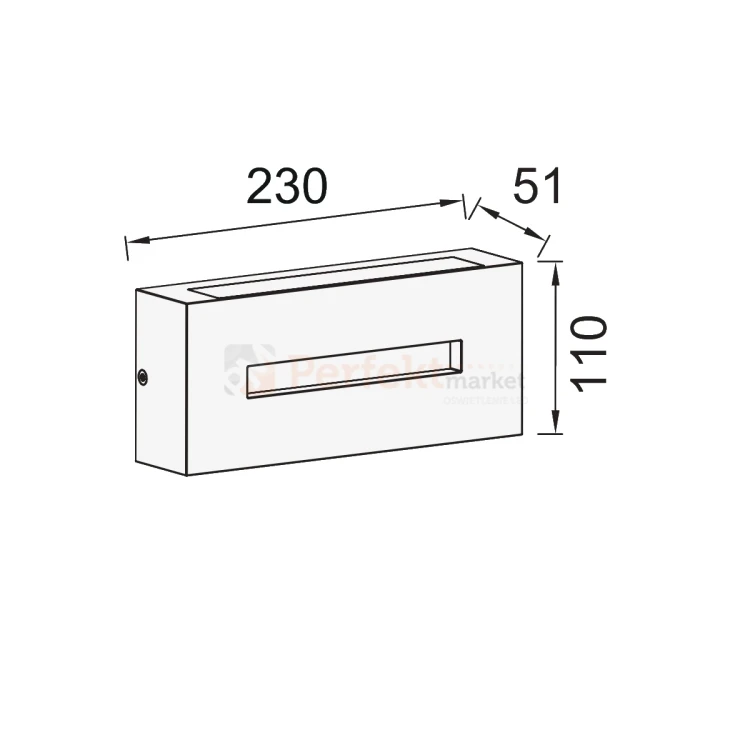 Arteo kinkiet ścienny zewnętrzny ciemny szary LED CCT IP65 Lutec perfektmarket 4.webp
