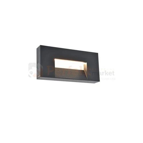 Arteo oprawa ścienna zewnętrzna schodowa ciemny szary LED CCT IP65 Lutec PERFEKTMARKET.webp
