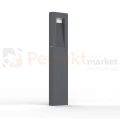 Arteo lampa stojąca słupek ciemny szary LED CCT IP65 Lutec perfektmarket.webp