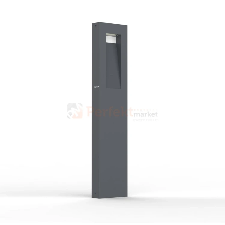 Arteo lampa stojąca słupek ciemny szary LED CCT IP65 Lutec perfektmarket.webp