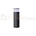 Lutec oprawa ogrodowa stojąca LED 36cm z gniazdami 2x230V i czujnikiem zmierzchu MAINS 7.5W 3000K czarny IP54.webp