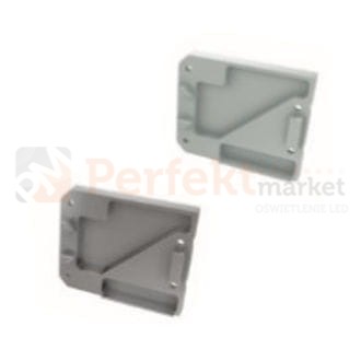 Zaślepka do profili Unico led aluminiowa z otworem typ schodowe biała srebrna prawa pełna oświetlenie_led perfektmarket.jpg