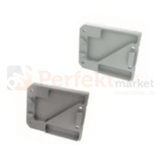 Zaślepka do profili Unico led aluminiowa z otworem typ schodowe biała srebrna prawa pełna oświetlenie_led perfektmarket.jpg