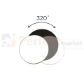 GOLETA lampa ścienno sufitowa zewnętrzna ciemnoszary LED 3000K IP54 Lutec perfektmarket 2.webp