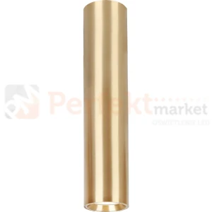 Tuba sufitowa spot GENESIS GOLD 1xGU10 minimalistyczna złota 30cm Milagro