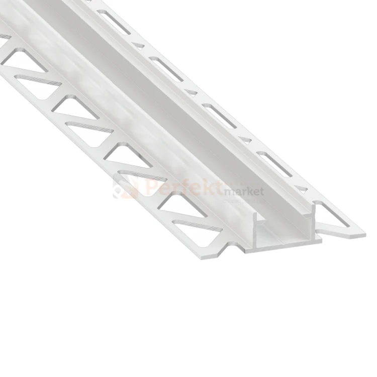 profil aluminiowy led pod płyti NIPO biały lakierowany perfektmarket.webp