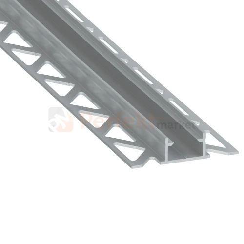 profil aluminiowy led pod płyti NIPO srebrny anodowany perfektmarket.webp