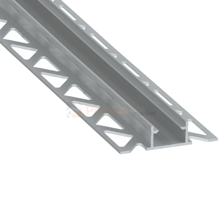 profil aluminiowy led pod płyti NIPO srebrny anodowany perfektmarket.webp