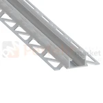 profil aluminiowy led pod płyti NIPO surowy srebrny perfektmarket.webp