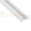profil aluminiowy led wykończeniowy pod płytki MITO biały lakierowany perfektmarket.webp