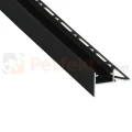 profil aluminiowy led wykończeniowy pod płytki MITO czarny lakierowany perfektmarket.webp