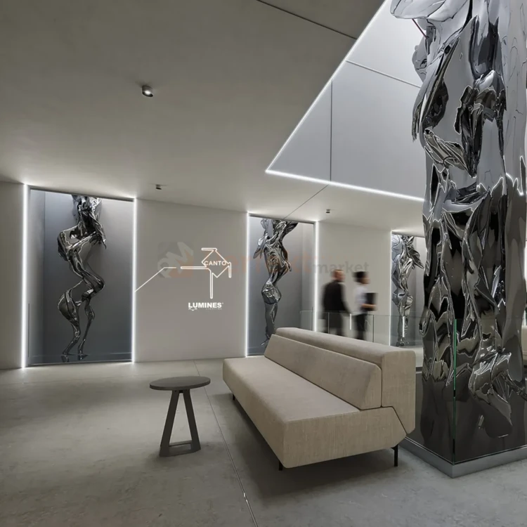 Profil LED do glazury narożny zewnętrzny do płytek CANTO perfektmarket.webp