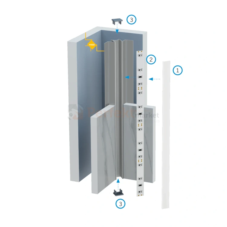 Profil LED do glazury narożny wewnętrzny do płytek VIGO perfektmarket (3).webp