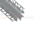 Profil LED do glazury narożny wewnętrzny do płytek VIGO srebrny anodowany perfektmarket.webp