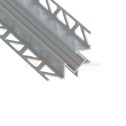 Profil LED do glazury narożny wewnętrzny do płytek VIGO srebrny anodowany perfektmarket.webp