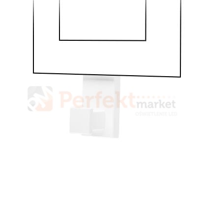 Wieszak do ramek Line Biały mat Simon 55 - TRLW 111.jpg