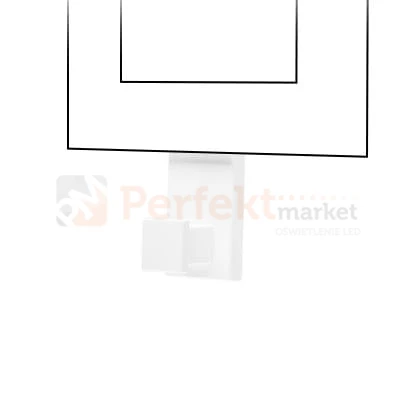 Wieszak do ramek Line Biały mat Simon 55 - TRLW 111.jpg