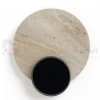 Eclipse Wall 10w kinkiet z trawertynu LED okrągły design naturalny perfektmarket (2).webp