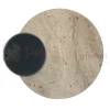Eclipse Wall kinkiet z trawertynu LED okrągły design naturalny perfektmarket (2).webp