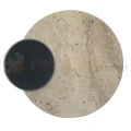 Eclipse Wall kinkiet z trawertynu LED okrągły design naturalny perfektmarket (2).webp