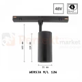 SPOT SHIFT 12W M L CCT lampa na szynę 48V czarna wymiary perfektmarket.webp