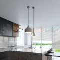 Lampa wisząca betonowa Sollux Damaso 1xE27 SL.0281 IP20 - szara 05