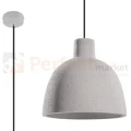 Lampa wisząca betonowa Sollux Damaso 1xE27 SL.0281 IP20 - szara 03
