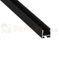profil aluminiowy led do gięcia FLEXA czarny lakierowany perfektmarket.webp