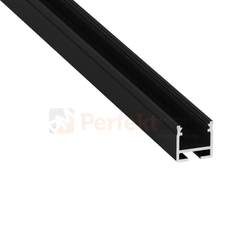 profil aluminiowy led do gięcia FLEXA czarny lakierowany perfektmarket.webp