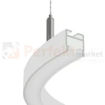 profil aluminiowy led do gięcia FLEXA biały lakierowany 2 perfektmarket.webp