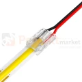Złączka zasilająca z przewodem do taśm LED COB MONO 10mm 2 perfektmarket.webp