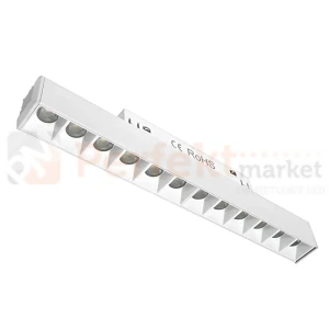System DMNL oprawa GRID 12W 960lm 40° IP20 DDCX-GS12-220 220 mm biała [warianty]