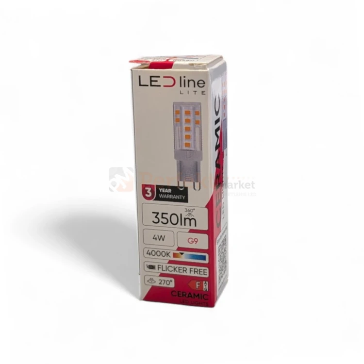 Żarówka LED G9 premium 230V 4W LED Line 2700K perfektmarket.webp