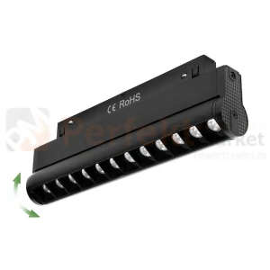 System DMNL oprawa ruchoma GRID ADJUST 12W 1020lm 40° IP20 DDCX-GS6-112 230mm czarna [warianty]