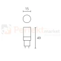 żarówka led g9 4w frosted italux wymiary perfektmarket.webp